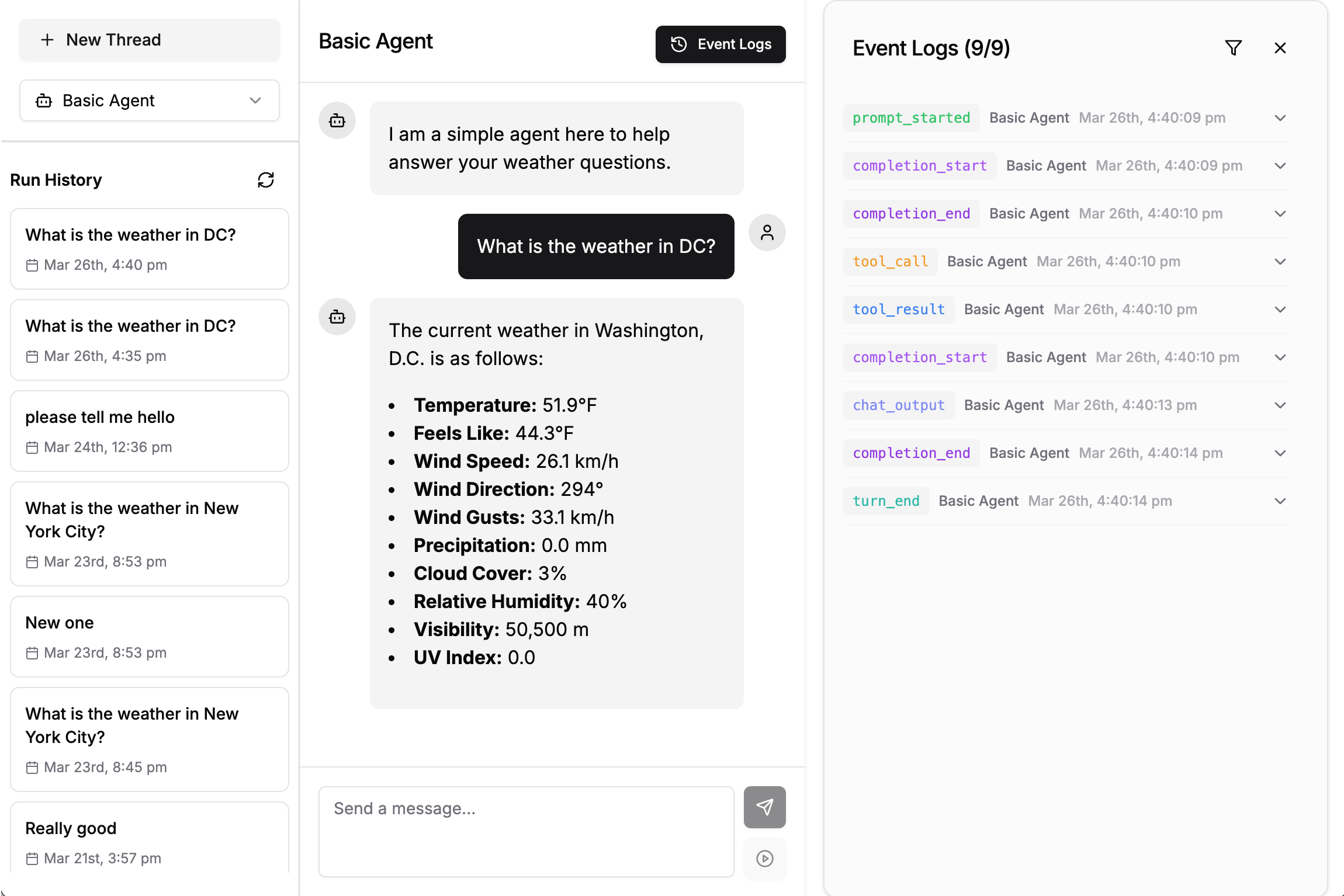 Agentic Next.js Dashboard